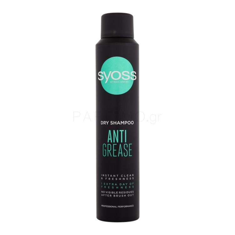 Syoss Anti Grease Dry Shampoo Ξηρό σαμπουάν για γυναίκες 200 ml