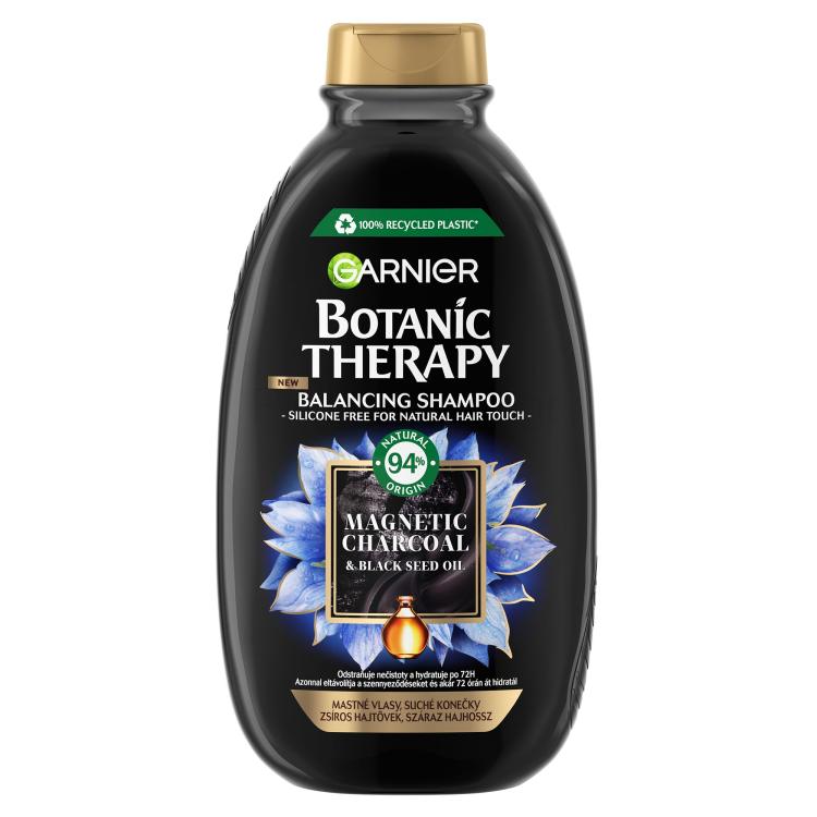 Garnier Botanic Therapy Magnetic Charcoal &amp; Black Seed Oil Σαμπουάν για γυναίκες 250 ml