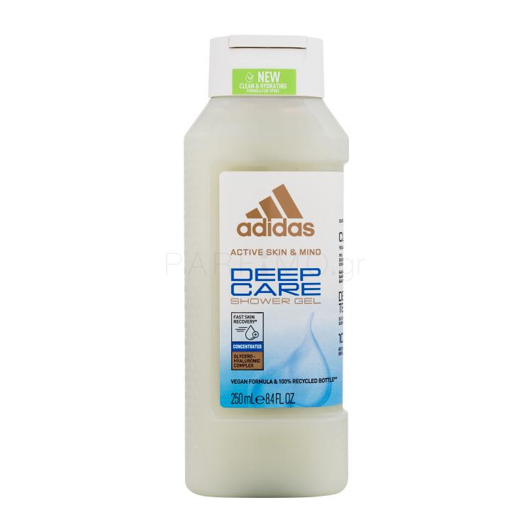 Adidas Deep Care New Clean &amp; Hydrating Αφρόλουτρο για γυναίκες 250 ml