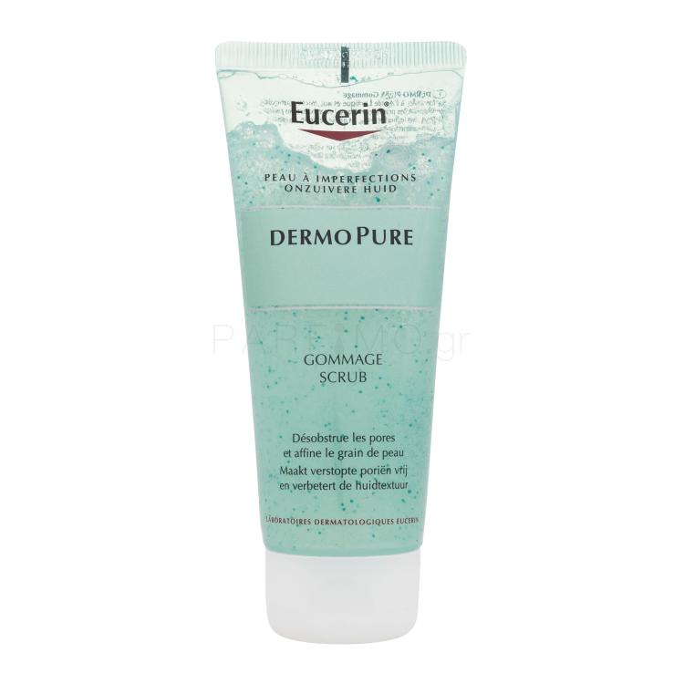 Eucerin DermoPure Scrub Προϊόντα απολέπισης προσώπου για γυναίκες 100 ml