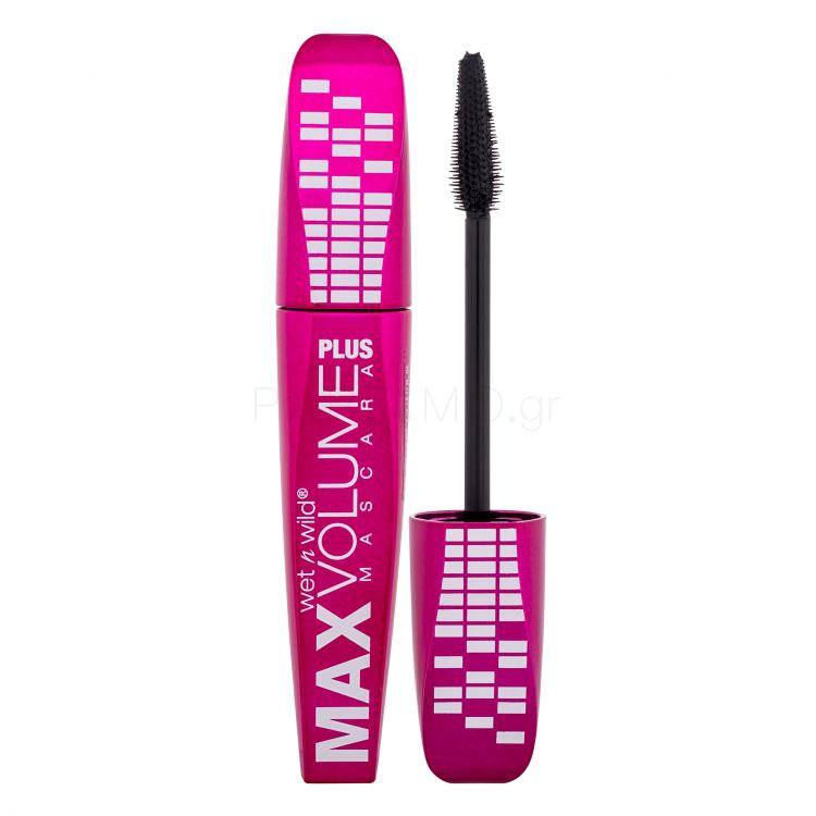 Wet n Wild Max Volume Plus Μάσκαρα για γυναίκες 8 ml Απόχρωση Amp´d Black