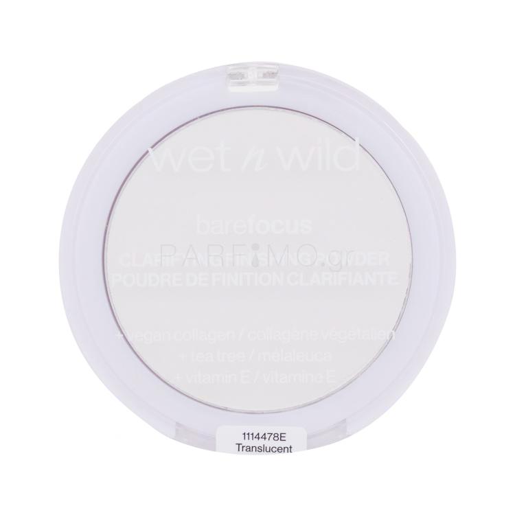 Wet n Wild Bare Focus Clarifying Finishing Powder Πούδρα για γυναίκες 6 gr Απόχρωση Translucent