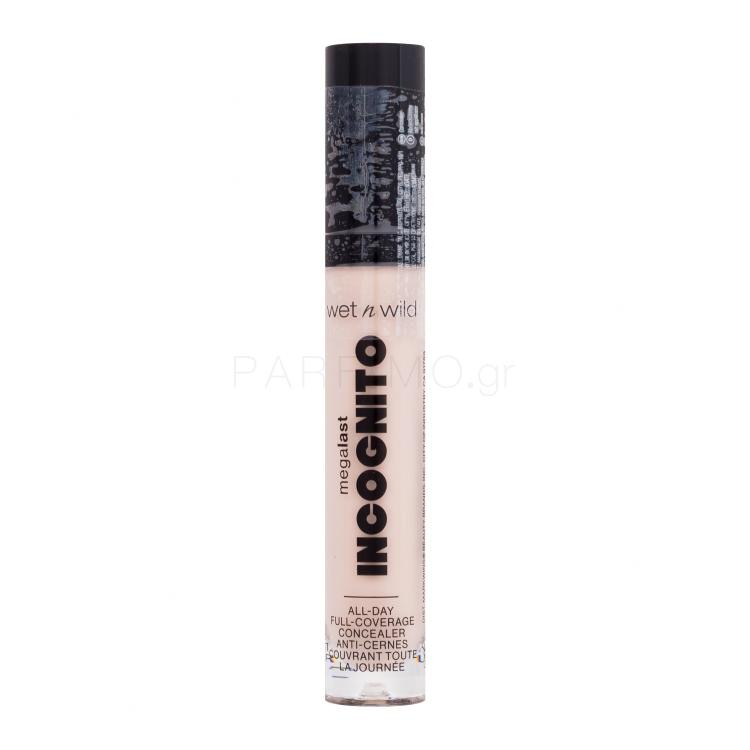 Wet n Wild MegaLast Incognito All-Day Full Coverage Concealer Concealer για γυναίκες 5,5 ml Απόχρωση Fair Beige