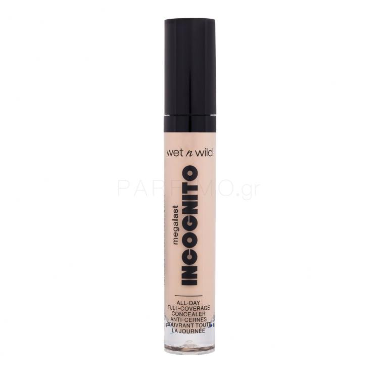 Wet n Wild MegaLast Incognito All-Day Full Coverage Concealer Concealer για γυναίκες 5,5 ml Απόχρωση Light Honey