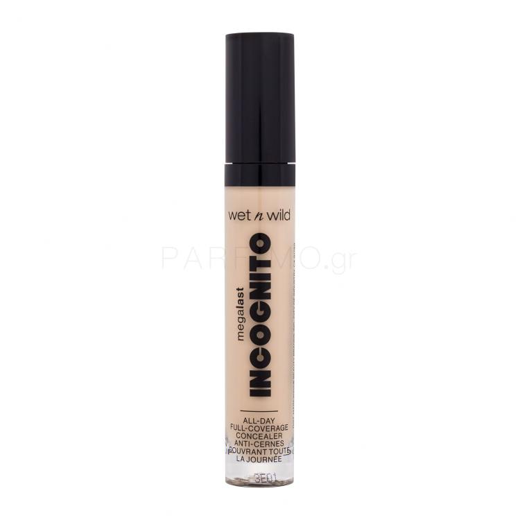 Wet n Wild MegaLast Incognito All-Day Full Coverage Concealer Concealer για γυναίκες 5,5 ml Απόχρωση Light Medium