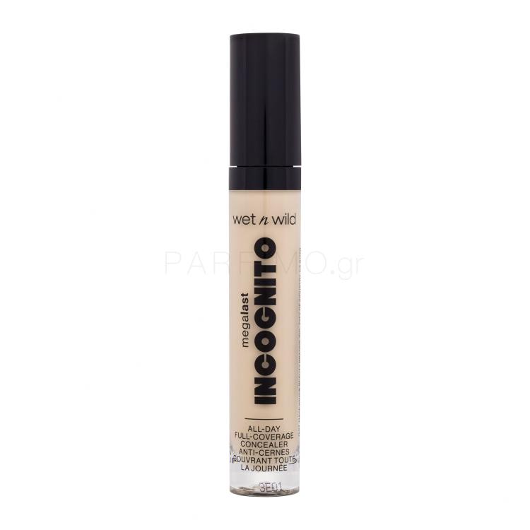 Wet n Wild MegaLast Incognito All-Day Full Coverage Concealer Concealer για γυναίκες 5,5 ml Απόχρωση Medium Neutral