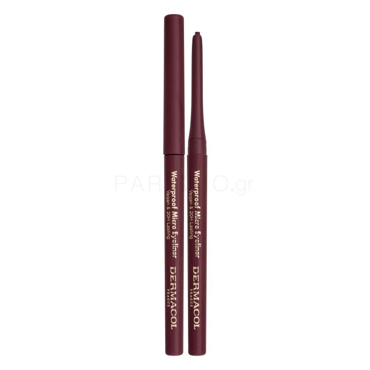 Dermacol Waterproof Micro Eyeliner Μολύβι για τα μάτια για γυναίκες 0,3 gr Απόχρωση 02