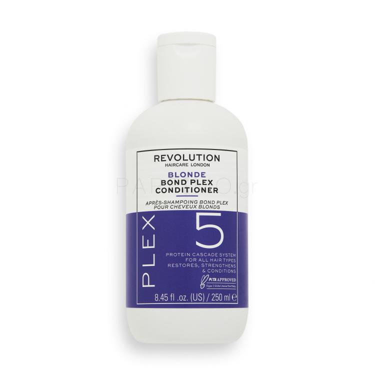 Revolution Haircare London Plex 5 Blonde Bond Plex Conditioner Μαλακτικό μαλλιών για γυναίκες 250 ml