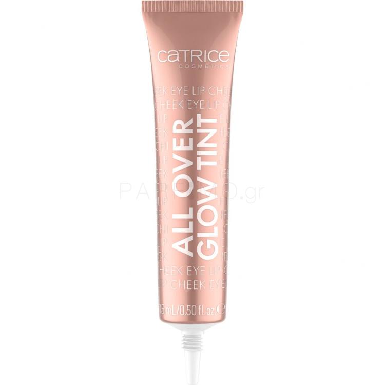 Catrice All Over Glow Tint Highlighter για γυναίκες 15 ml Απόχρωση 020 Keep Blushing