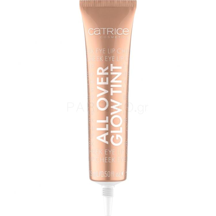 Catrice All Over Glow Tint Highlighter για γυναίκες 15 ml Απόχρωση 030 Sun Dip