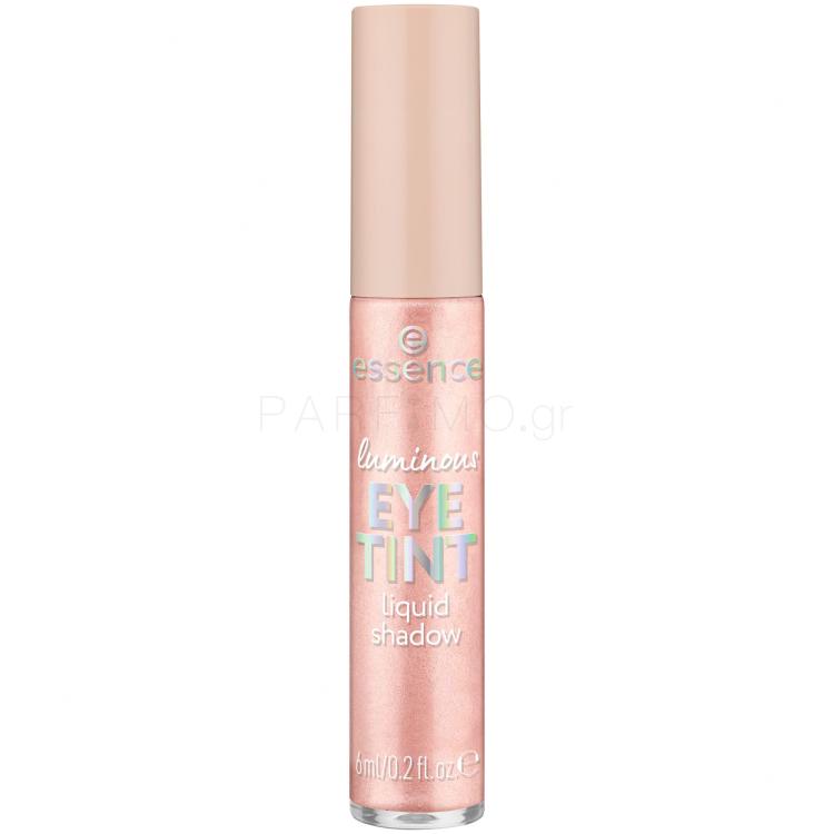 Essence Luminous Eye Tint Liquid Shadow Σκιές ματιών για γυναίκες 6 ml Απόχρωση 01 Dazzling Rose