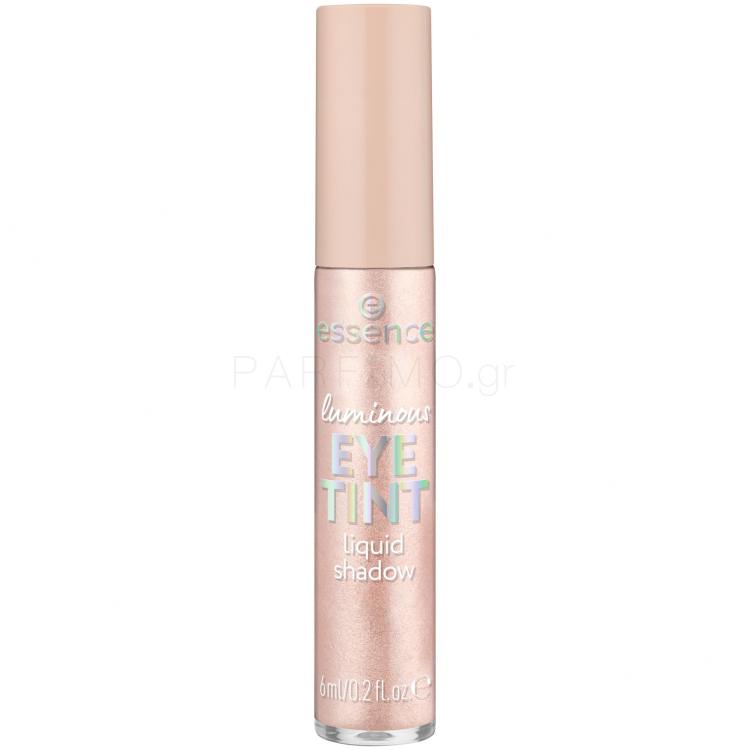 Essence Luminous Eye Tint Liquid Shadow Σκιές ματιών για γυναίκες 6 ml Απόχρωση 02 Gleaming Charm