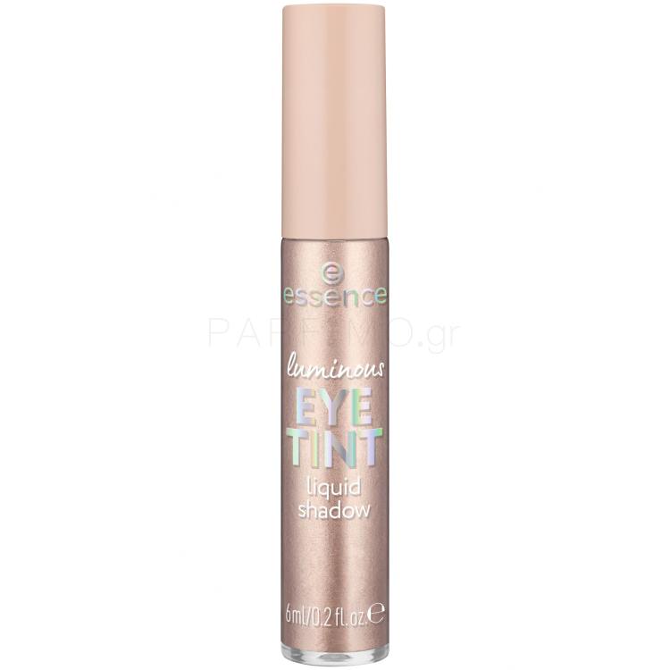 Essence Luminous Eye Tint Liquid Shadow Σκιές ματιών για γυναίκες 6 ml Απόχρωση 03 Shimmering Taupe