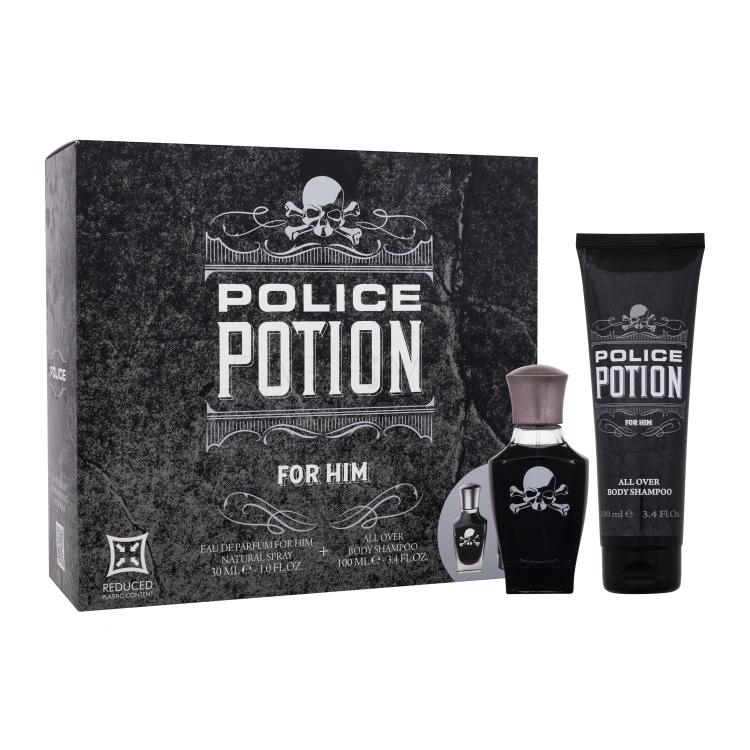 Police Potion Σετ δώρου EDP 30 ml + αφρόλουτρο 100 ml