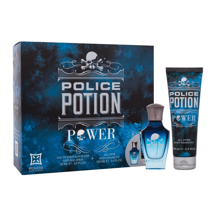 Police Potion Power Σετ δώρου EDP 30 ml + αφρόλουτρο 100 ml