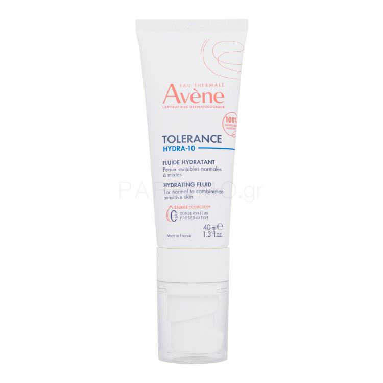 Avene Tolerance Hydra-10 Hydrating Fluid Κρέμα προσώπου ημέρας για γυναίκες 40 ml