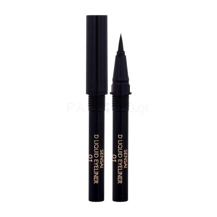 Sensai Designing Eyeliner για γυναίκες Συσκευασία &quot;γεμίσματος&quot; 0,6 ml Απόχρωση 01 Black