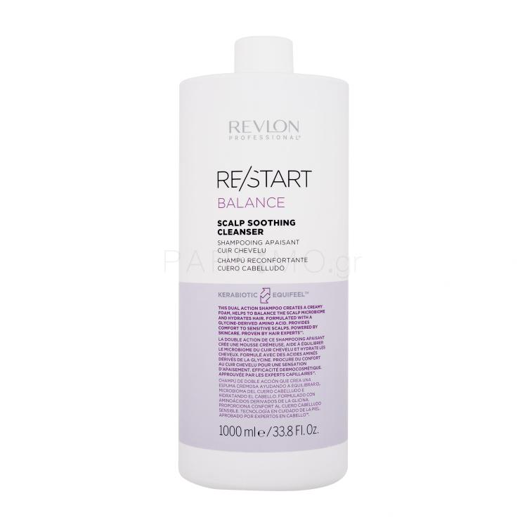 Revlon Professional Re/Start Balance Scalp Soothing Cleanser Σαμπουάν για γυναίκες 1000 ml