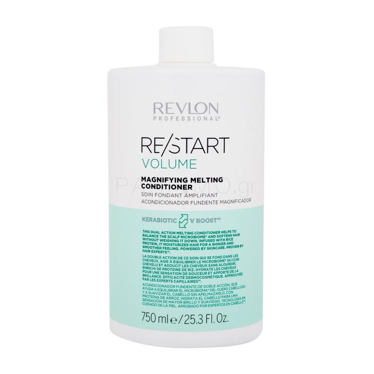 Revlon Professional Re/Start Volume Magnifying Melting Conditioner Μαλακτικό μαλλιών για γυναίκες 750 ml