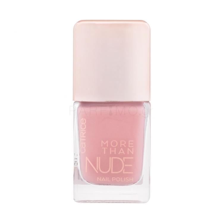 Catrice More Than Nude Nail Polish Βερνίκια νυχιών για γυναίκες 10,5 ml Απόχρωση 12 Glowing Rose