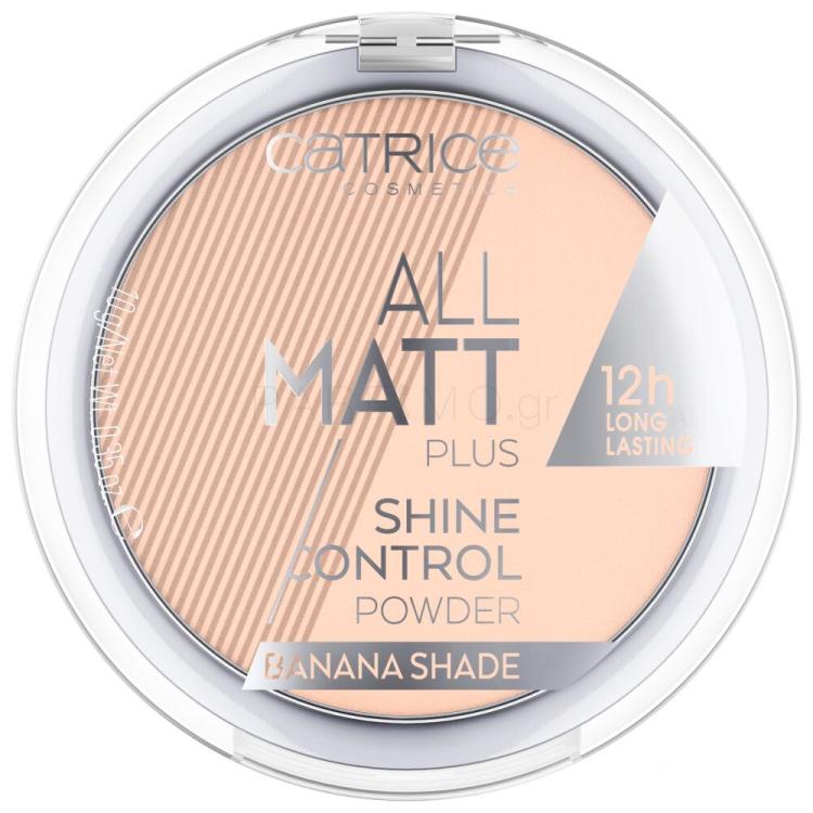 Catrice All Matt Plus Πούδρα για γυναίκες 10 gr Απόχρωση 002 Banana Bright