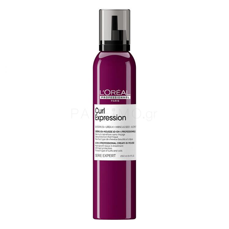 L&#039;Oréal Professionnel Curl Expression 10-In-1 Professional Cream-In-Mousse Προϊόντα για μπούκλες για γυναίκες 250 ml