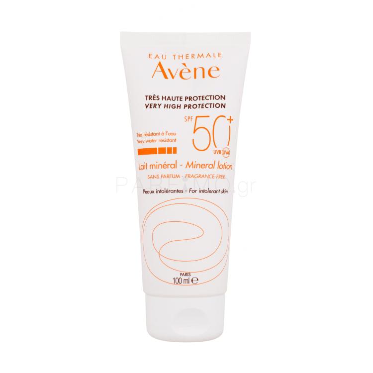 Avene Sun Mineral Milk SPF50+ Αντιηλιακό προϊόν για το σώμα 100 ml