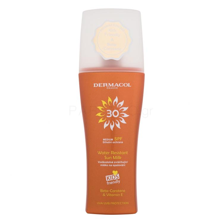 Dermacol Sun Water Resistant Sun Milk SPF30 Αντιηλιακό προϊόν για το σώμα 200 ml