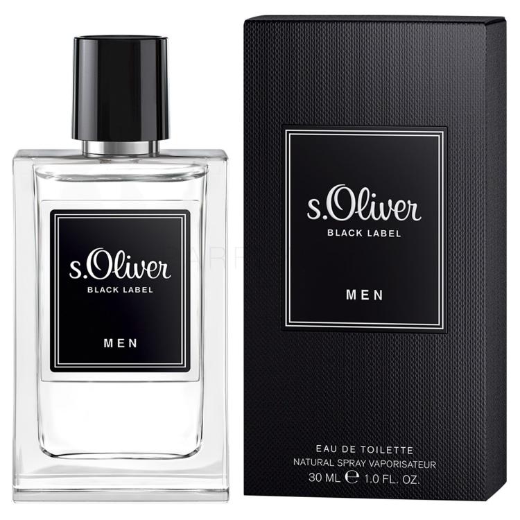 s.Oliver Black Label Eau de Toilette για άνδρες 30 ml