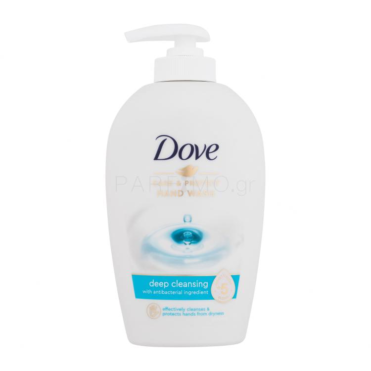 Dove Care &amp; Protect Deep Cleansing Hand Wash Υγρό σαπούνι για γυναίκες 250 ml