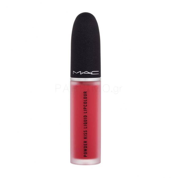 MAC Powder Kiss Liquid Κραγιόν για γυναίκες 5 ml Απόχρωση 976 Escándalo!