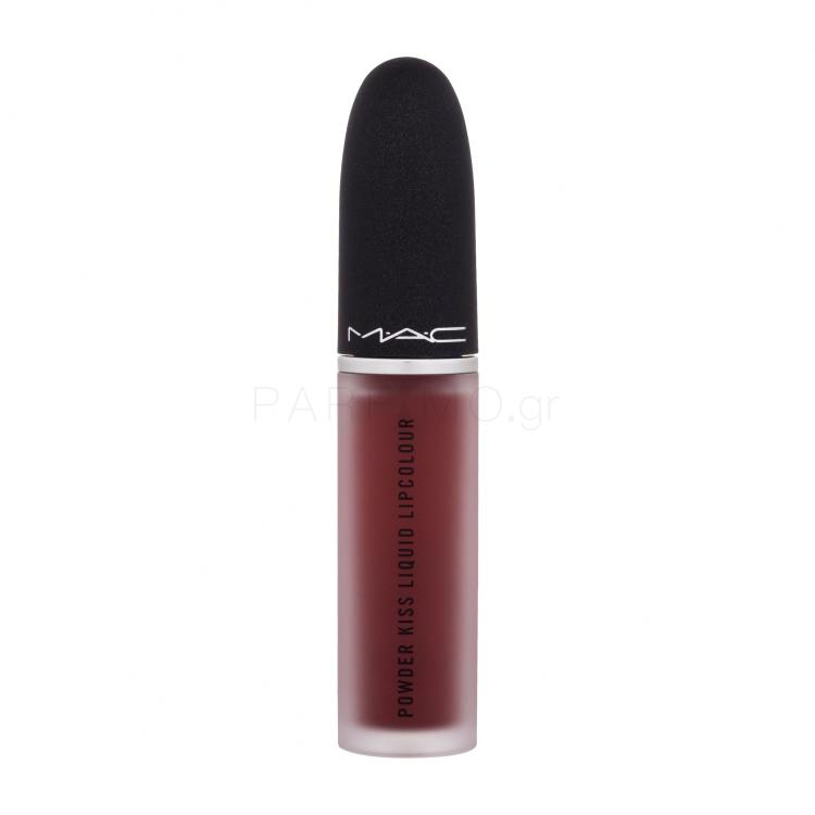 MAC Powder Kiss Liquid Κραγιόν για γυναίκες 5 ml Απόχρωση 977 Fashion Emergency