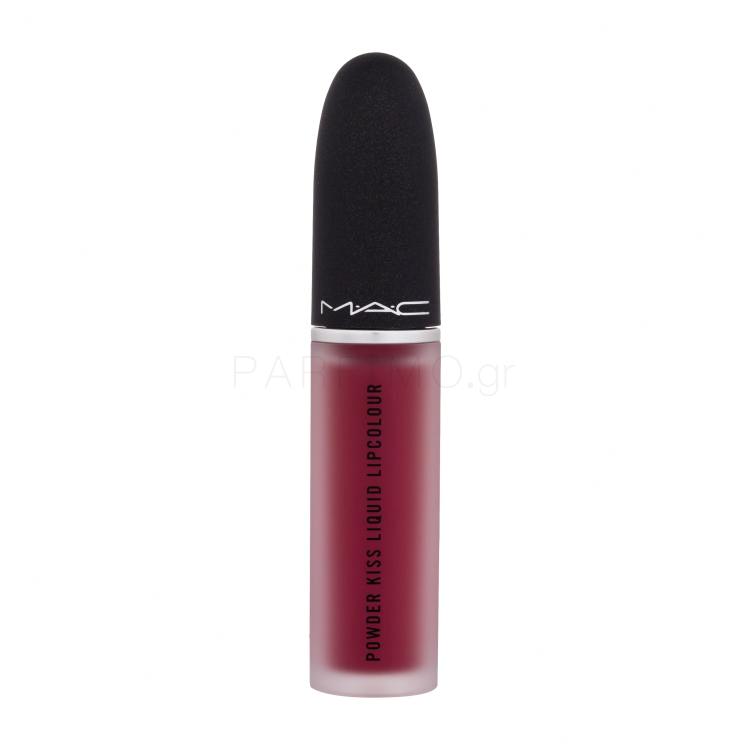 MAC Powder Kiss Liquid Κραγιόν για γυναίκες 5 ml Απόχρωση 980 Elegance Is Learned