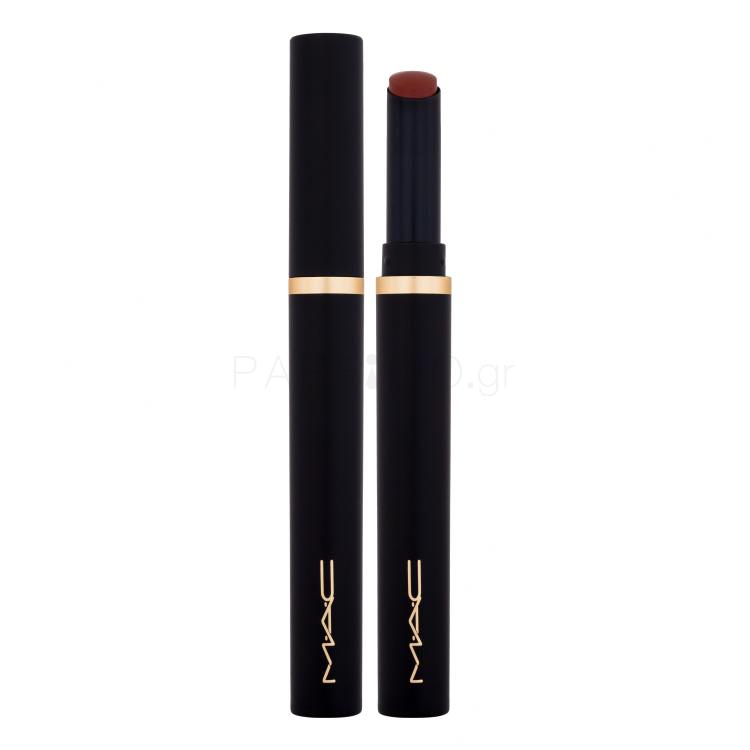 MAC Powder Kiss Velvet Blur Slim Stick Lipstick Κραγιόν για γυναίκες 2 gr Απόχρωση 876 Nice Spice