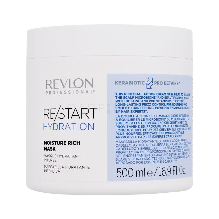 Revlon Professional Re/Start Hydration Moisture Rich Mask Μάσκα μαλλιών για γυναίκες 500 ml