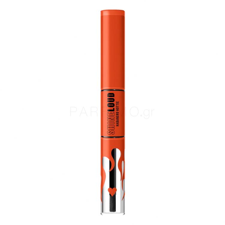 NYX Professional Makeup Shine Loud Κραγιόν για γυναίκες 3,4 ml Απόχρωση 32 Habanero Hottie