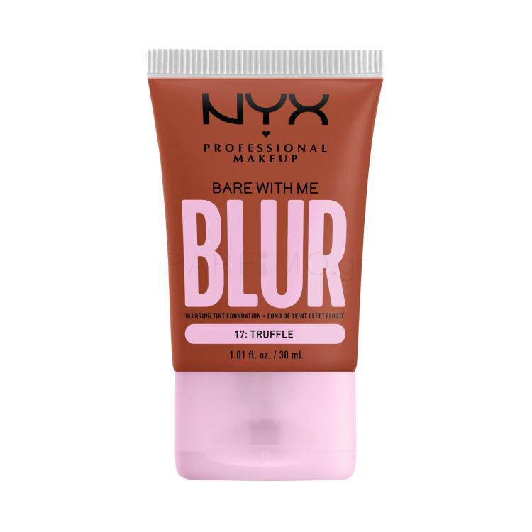 NYX Professional Makeup Bare With Me Blur Tint Foundation Make up για γυναίκες 30 ml Απόχρωση 17 Truffle