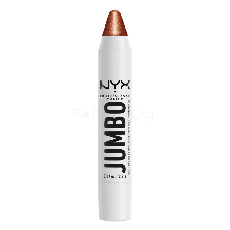 NYX Professional Makeup Jumbo Multi-Use Highlighter Stick Highlighter για γυναίκες 2,7 gr Απόχρωση 06 Flan