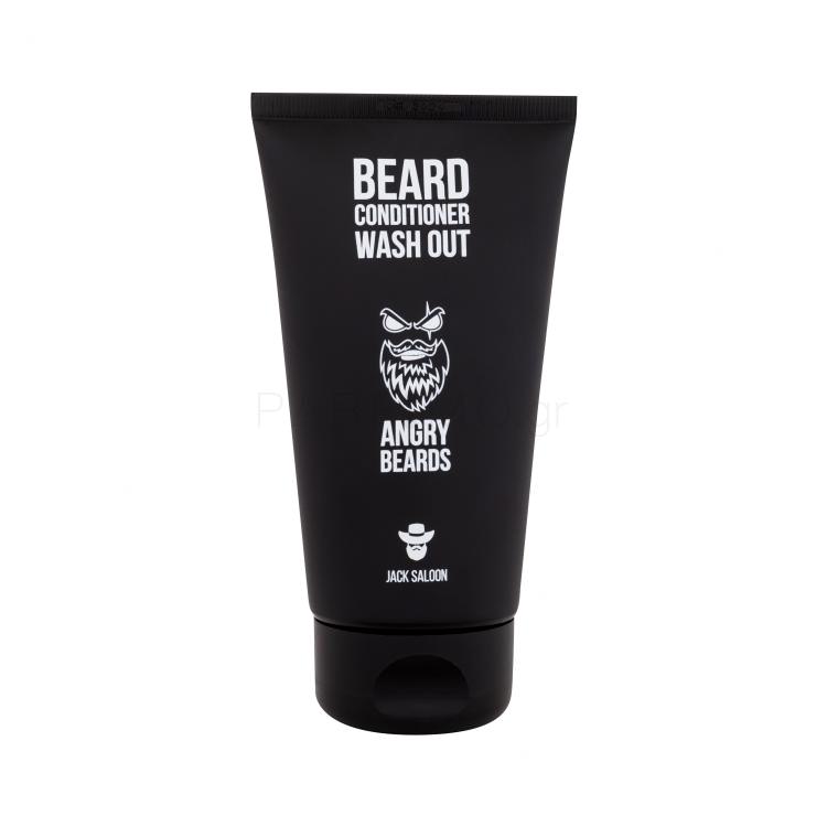 Angry Beards Beard Conditioner Wash Out Jack Saloon Σαμπουάν για γένια για άνδρες 150 ml