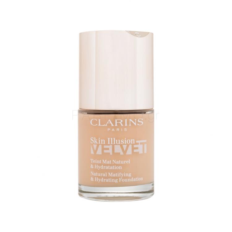 Clarins Skin Illusion Velvet Make up για γυναίκες 30 ml Απόχρωση 105.5W