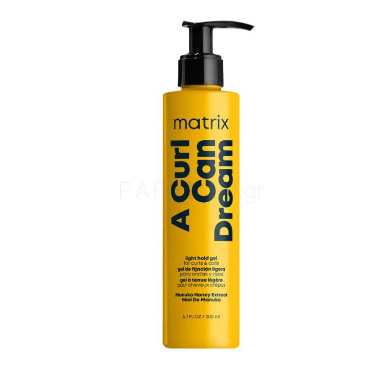 Matrix A Curl Can Dream Light Hold Gel Προϊόντα για μπούκλες για γυναίκες 200 ml