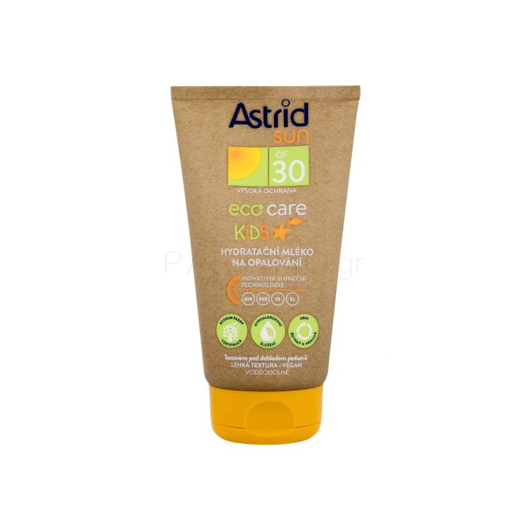 Astrid Sun Kids Eco Care Protection Moisturizing Milk SPF30 Αντιηλιακό προϊόν για το σώμα για παιδιά 150 ml