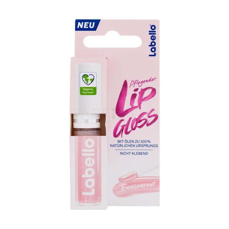 Labello Pflegender Lip Gloss Λάδι χειλιών για γυναίκες 5,5 ml Απόχρωση Transparent