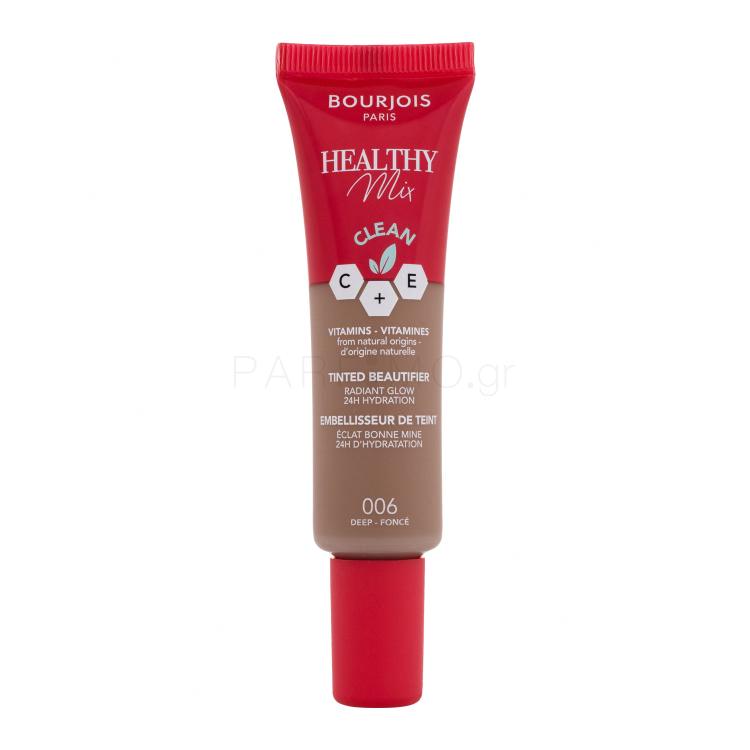 BOURJOIS Paris Healthy Mix Tinted Beautifier ΒΒ κρέμα για γυναίκες 30 ml Απόχρωση 006 Deep