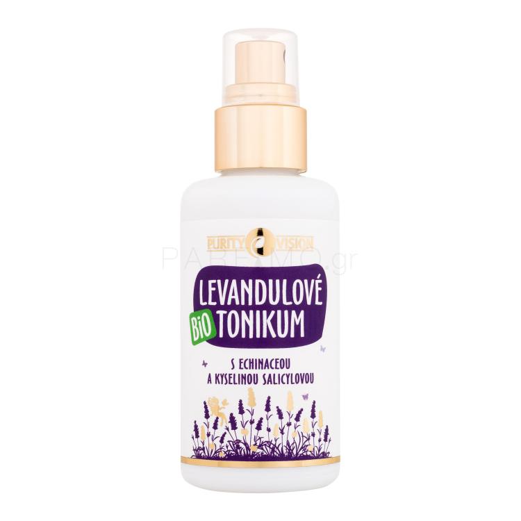 Purity Vision Lavender Bio Tonic Νερό καθαρισμού προσώπου 100 ml