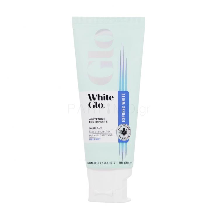 White Glo Glo Express White Whitening Toothpaste Οδοντόκρεμες 115 gr