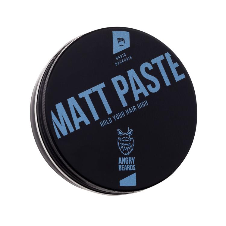 Angry Beards Matt Paste David Backhair Κρέμα μαλλιών για άνδρες 100 gr