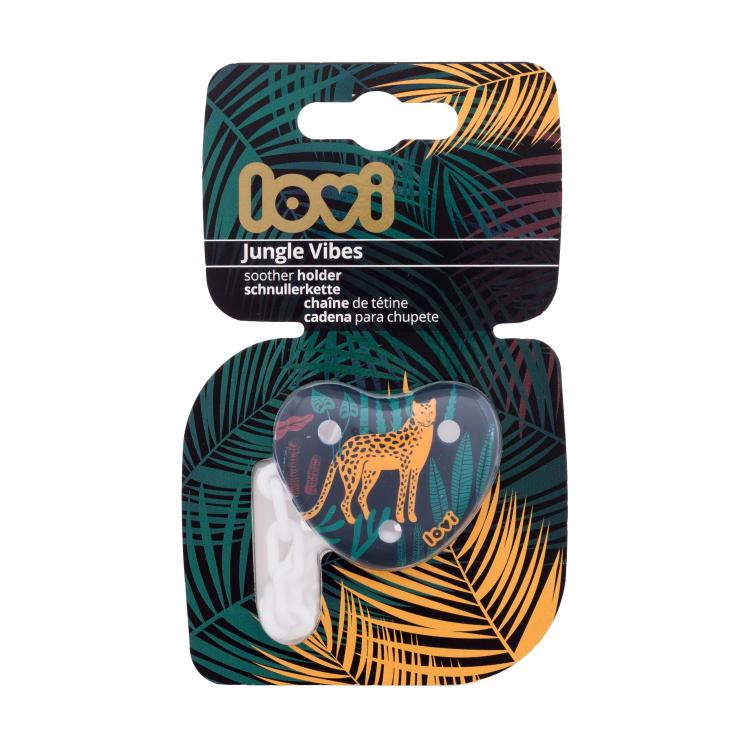 LOVI Jungle Vibes Soother Holder Κλιπ πιπίλας για παιδιά 1 τεμ