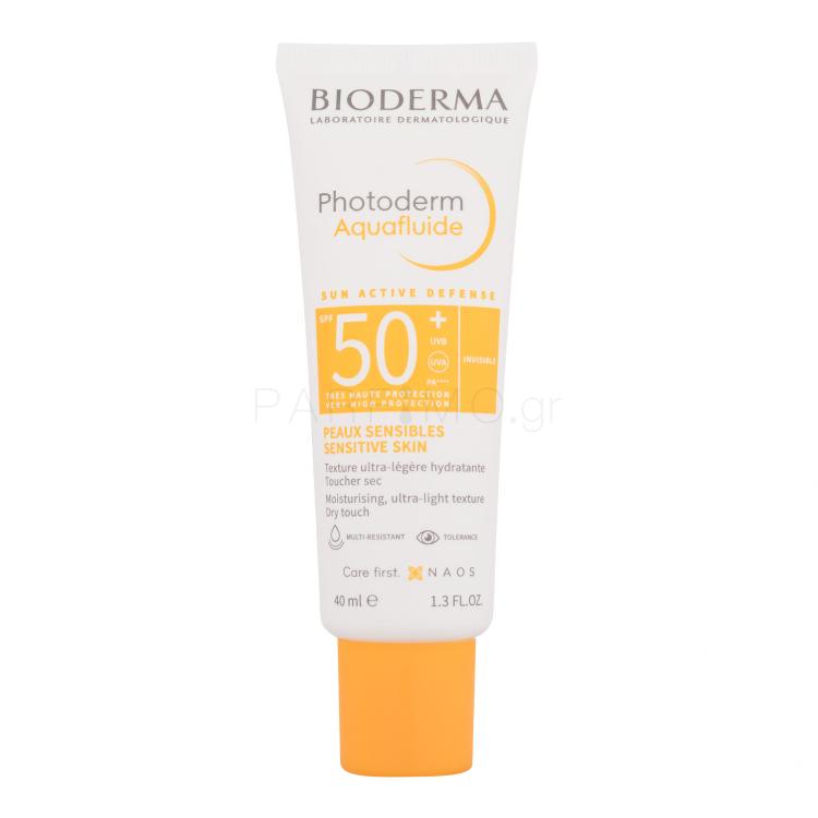 BIODERMA Photoderm Aquafluide Invisible SPF50+ Αντιηλιακό προϊόν προσώπου 40 ml