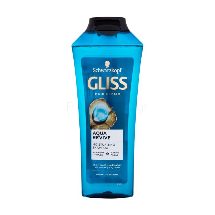 Schwarzkopf Gliss Aqua Revive Moisturizing Shampoo Σαμπουάν για γυναίκες 400 ml